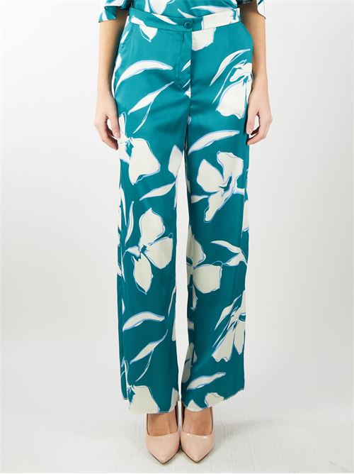Graphic floral twill trousers Penny Black PENNY BLACK |  | SCIOVIA1